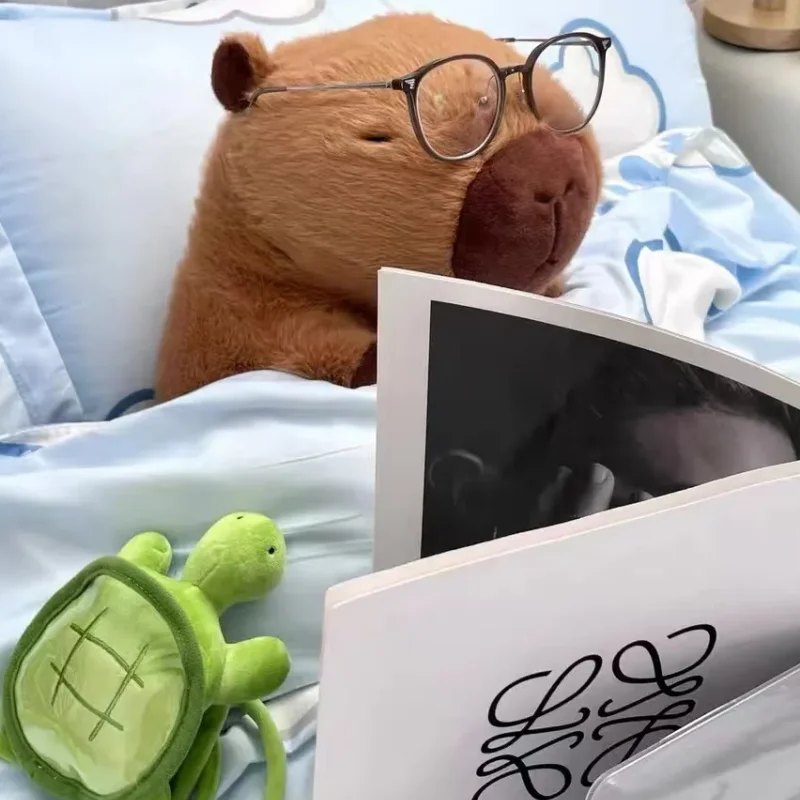 

Капибара плюшевая имитация капибара аниме флуфти игрушка интернет знаменитости милая кукла мягкие животные мягкая кукла плюшевый подарок детские игрушки