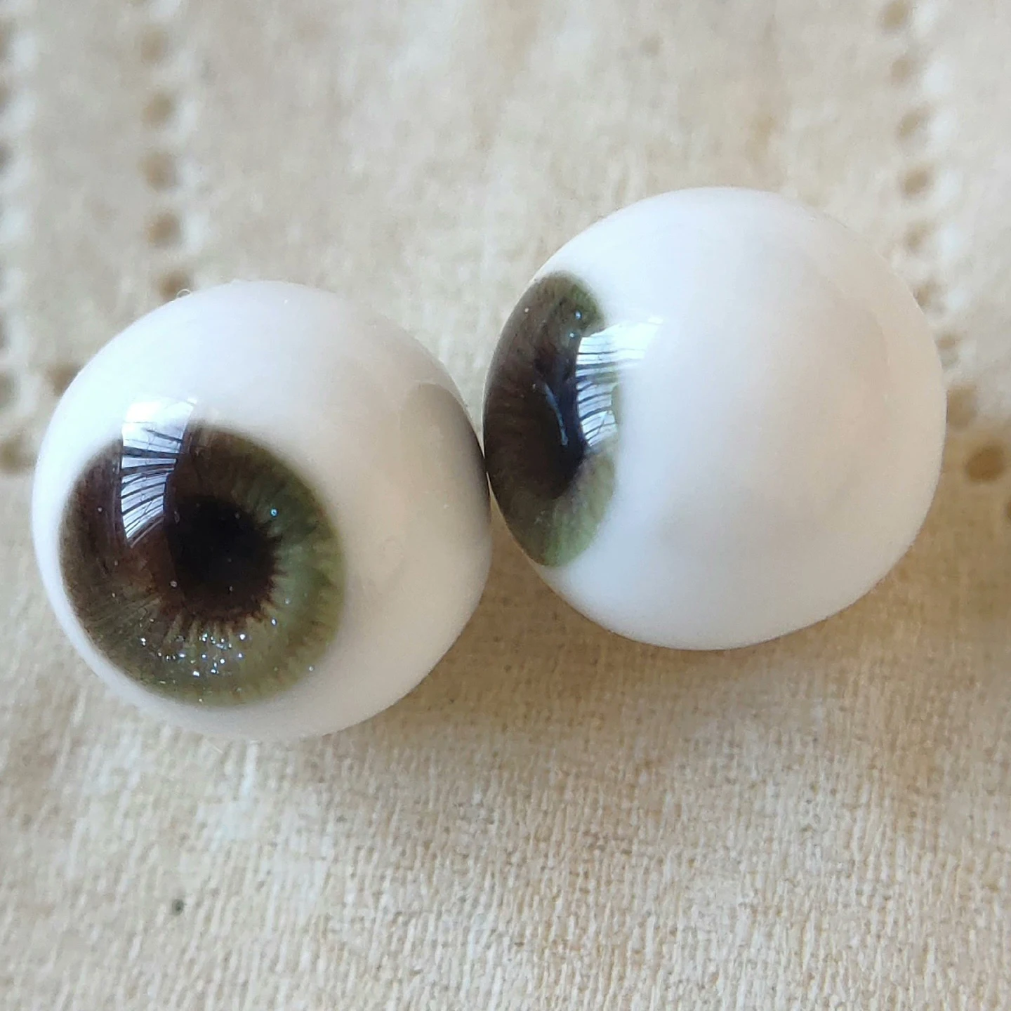 DIY Handgefertigte Augen Reine Kreisförmige Augäpfel Puppenzubehör Augäpfel für BJD-Puppen Gipsaugen 20/22/24mm – Detail 11