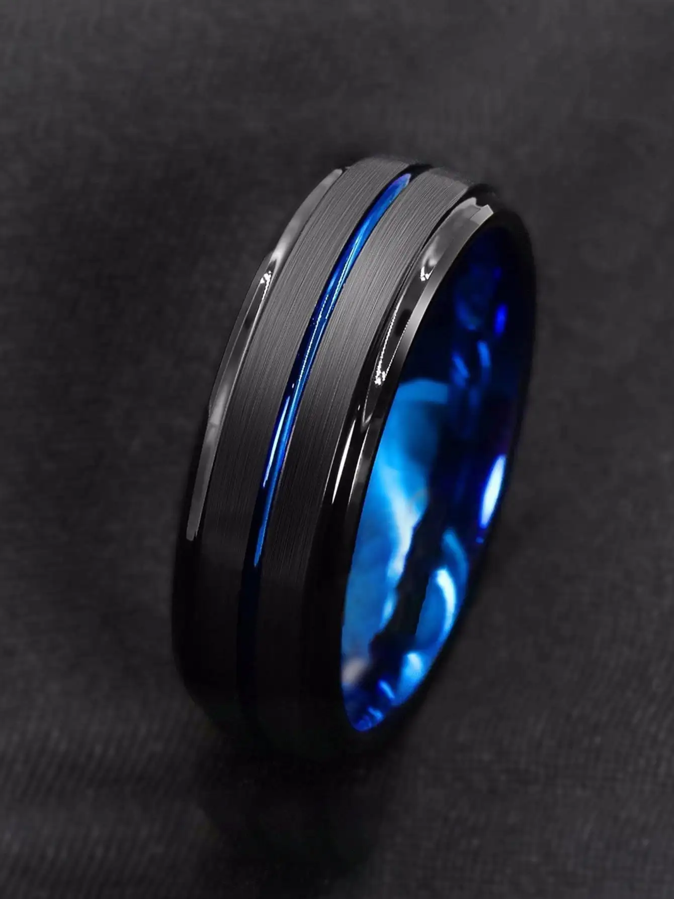 Finger Ring 3PCS Men Chain Decor