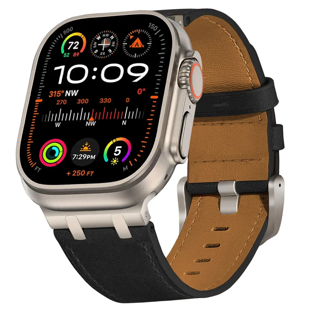 Luxury Leather Strap for Men – Premium Sports Bracelet for Watches
