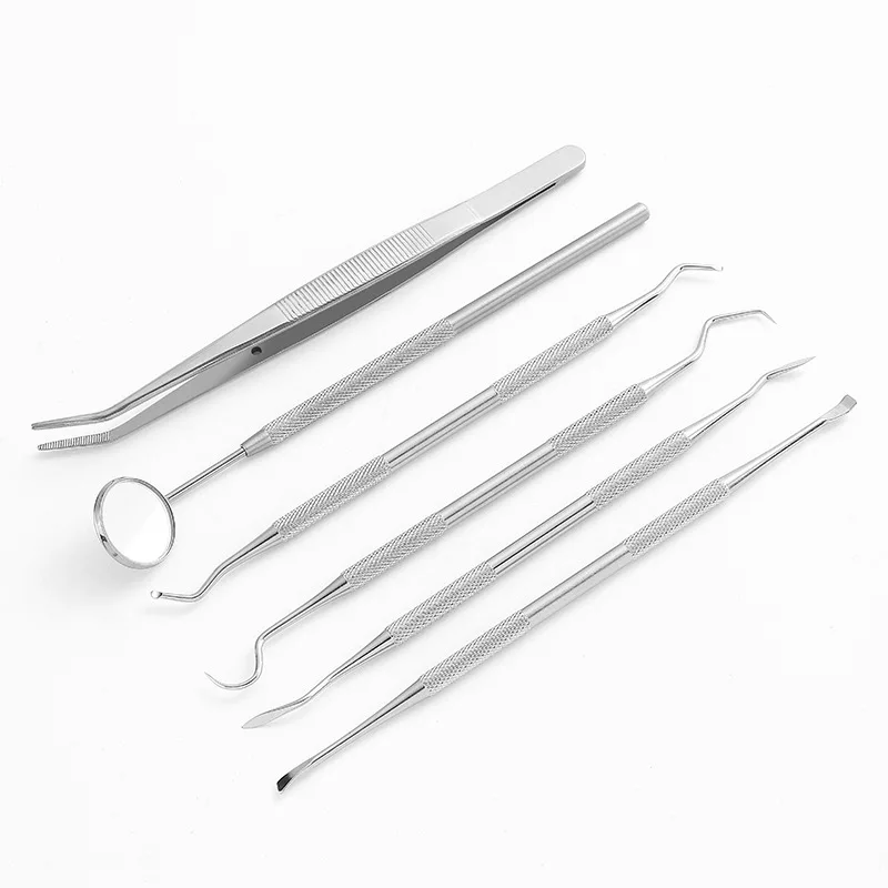 Tandheelkundige Spiegel Sikkel Tandsteen Scaler Tanden Pick Spatel Tandheelkundig Laboratorium Apparatuur Tandarts Gift Mondverzorging Tandreiniging_voghion.com