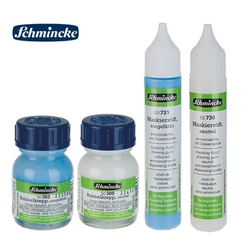 독일 슈민케 수채화 마스킹 유체 아트 페인팅, 중간 전문 페인트 보존 젤 아트 용품
