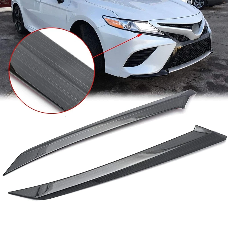 

Накладки для фар Toyota Camry SE XSE 2018-2021, из титановой стали