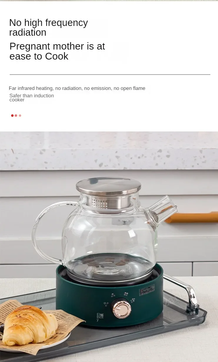Mini Electric Ceramic Infrared Heating Stove Milk Water Boiler Heater Coffee Moka Countertop Burner Stew Hotpot Induction Cooker