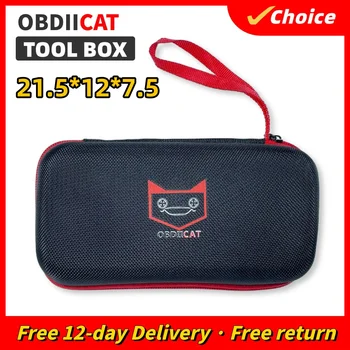 OBDIICAT High Quality Portable Car Jump Starter Utility Bag only Auto Toolkit Tool Box Matches Case Holder For Storage Tools 1