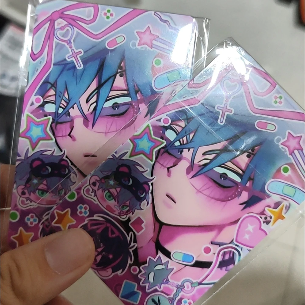 Anime Photo Cards Alien Stage Till Ivan Small Card DIY Postcard Bookmark Anime Accessories 4pcs/Set