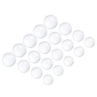 40 Pcs Plastic Transparent Ball Clear Fillable Christmas nament Hanging Decorative Balls Home Decor Wind Chimes Hanging 1