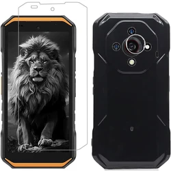 Triple Protection Soft TPU Phone Case with Screen and Camera Guard for Armor X32 Pro (Black)