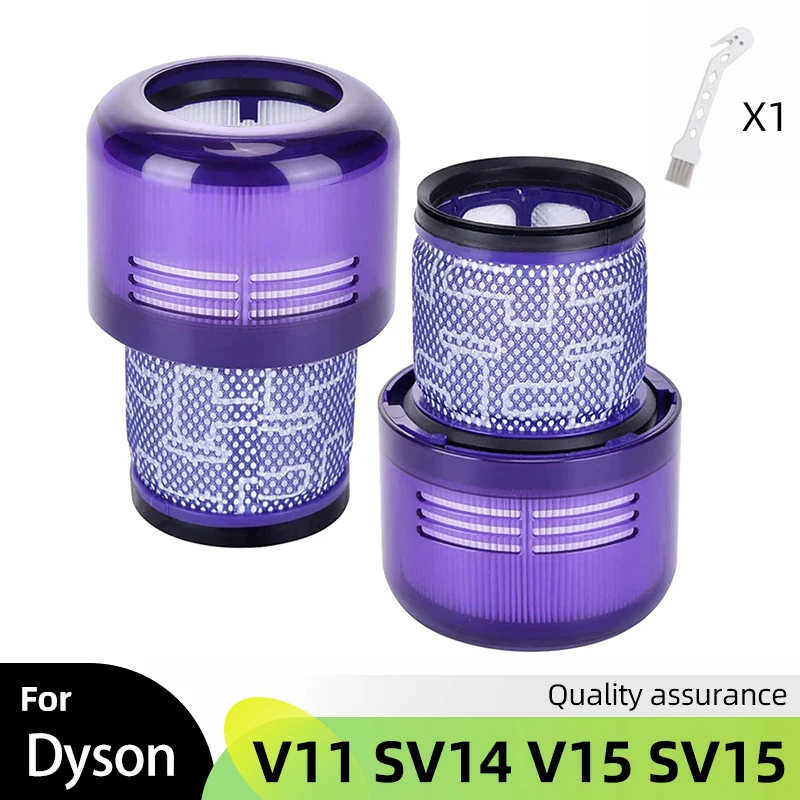 Filtro Hepa para Dyson Substituição a Vácuo sem Fio Peças Laváveis Dyson V11 V15 Sv14 Sv22 Dy-97001302 Dy-97001302
