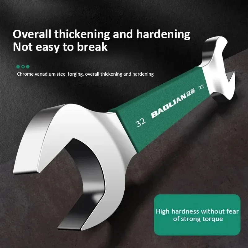 Double-Ended Open Wrench Set - Adjustable Hand Tool Kit