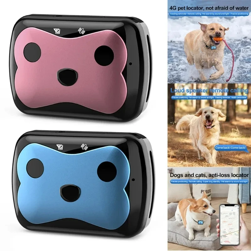

Waterproof Dog GPS Positioner Locator Device Pets GSM GPRS Tracker Geo-fence Lbs Free App Platform Tracking Device Dog Supplies