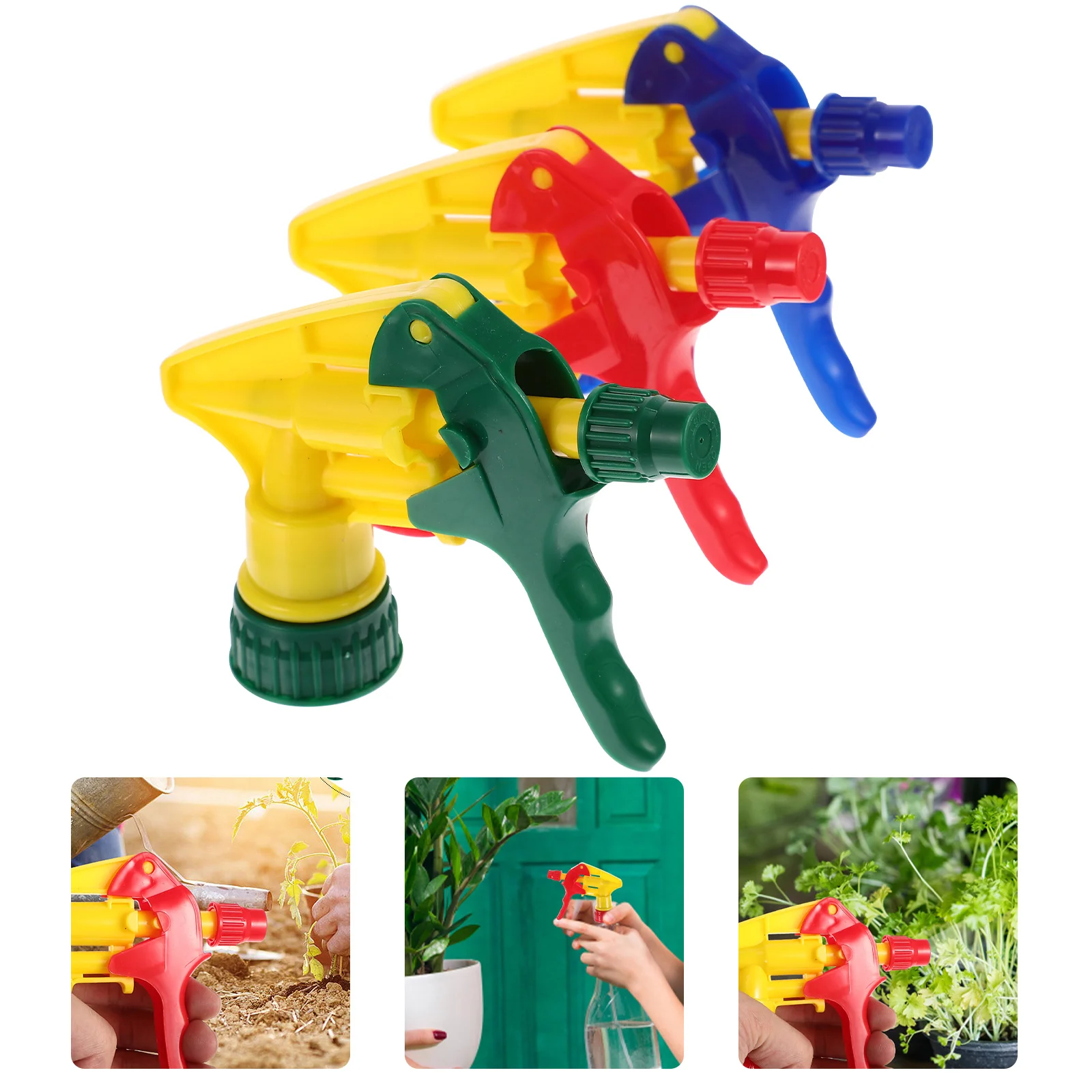 

Trigger Sprayer Disinfectant Spray Heads Spray Bottle Replacement Heads Pump Heads For Garden Watering Random Color