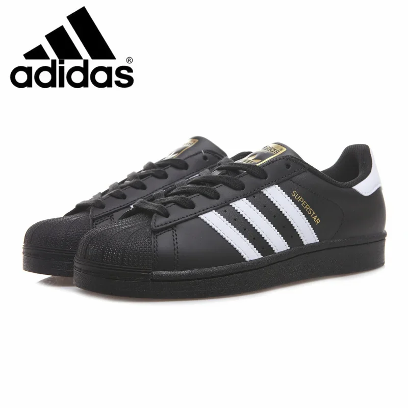 Original Adidas Clover Superstar Gold Label Shell Head Scarpe Da Uomo E Da Donna Classiche Versatili Scarpe Casual Retrò Scarpe Da Tavola