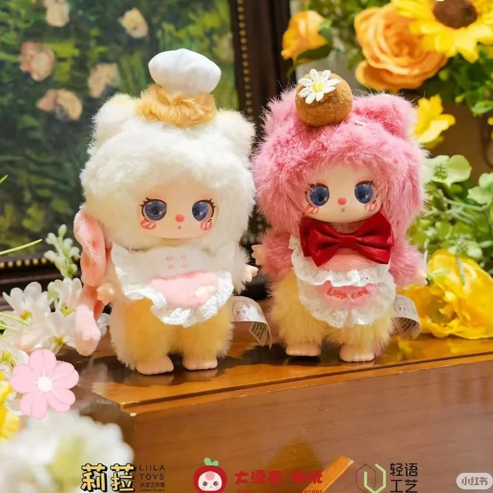 New Blind Box Lilia'S Chef Kitten Series Cute Cat Plush Toys