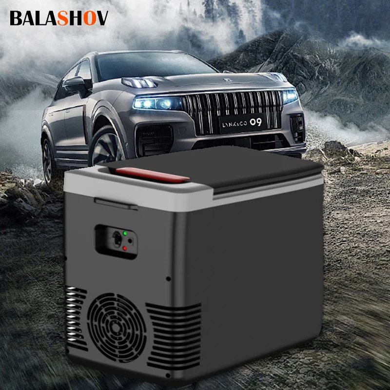 10L mini Refrigerator For Car Home Travel Refrigerator 12V 220V Auto Freezer Cooler & Warmer Electric Fridge Portable Icebox 1