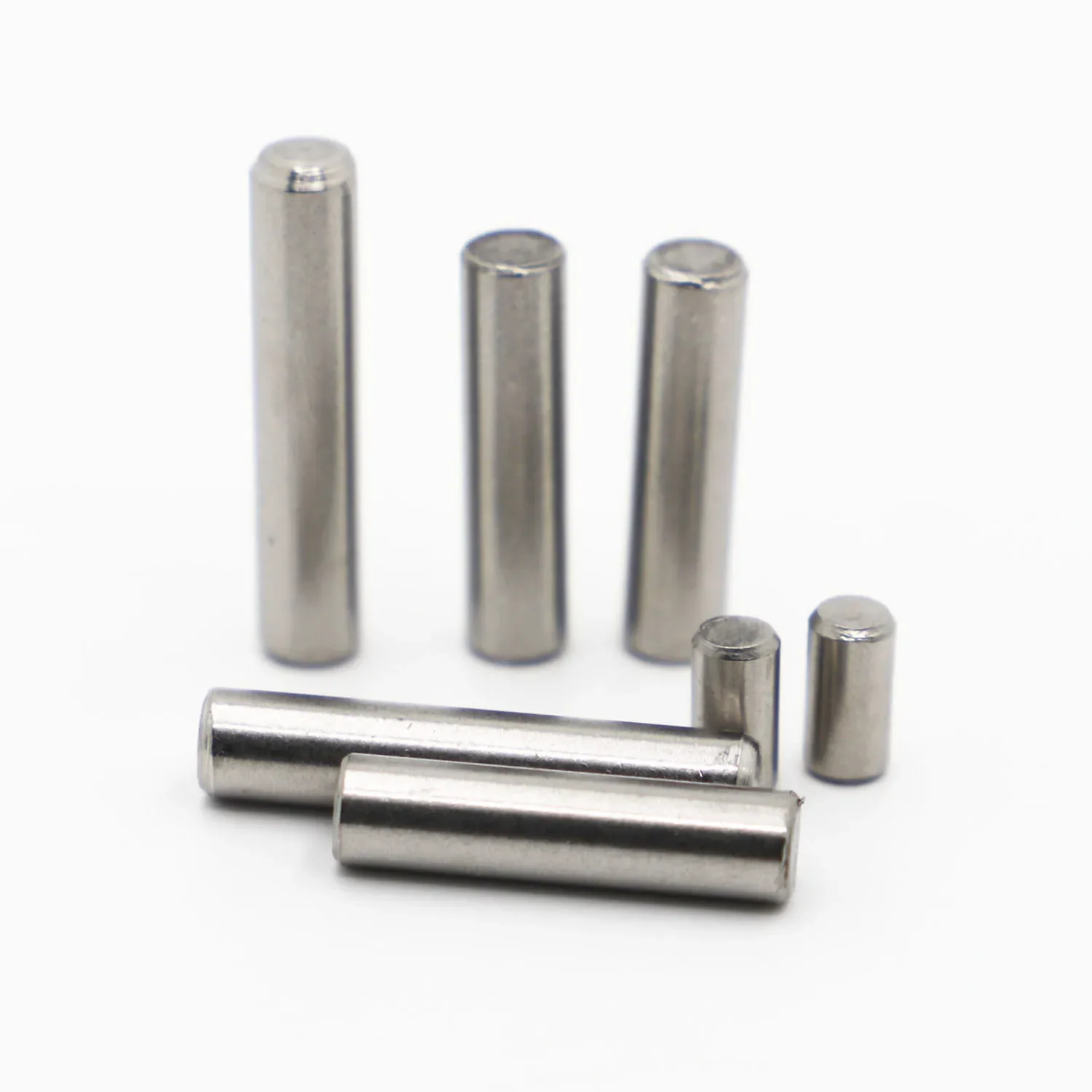 5/10/20/50pcs M1 M1.5 M2 M2.5 M3 M3.5 M4 M5 M6 GB119 304 Stainless Steel Cylindrical Pin Locating Dowel
