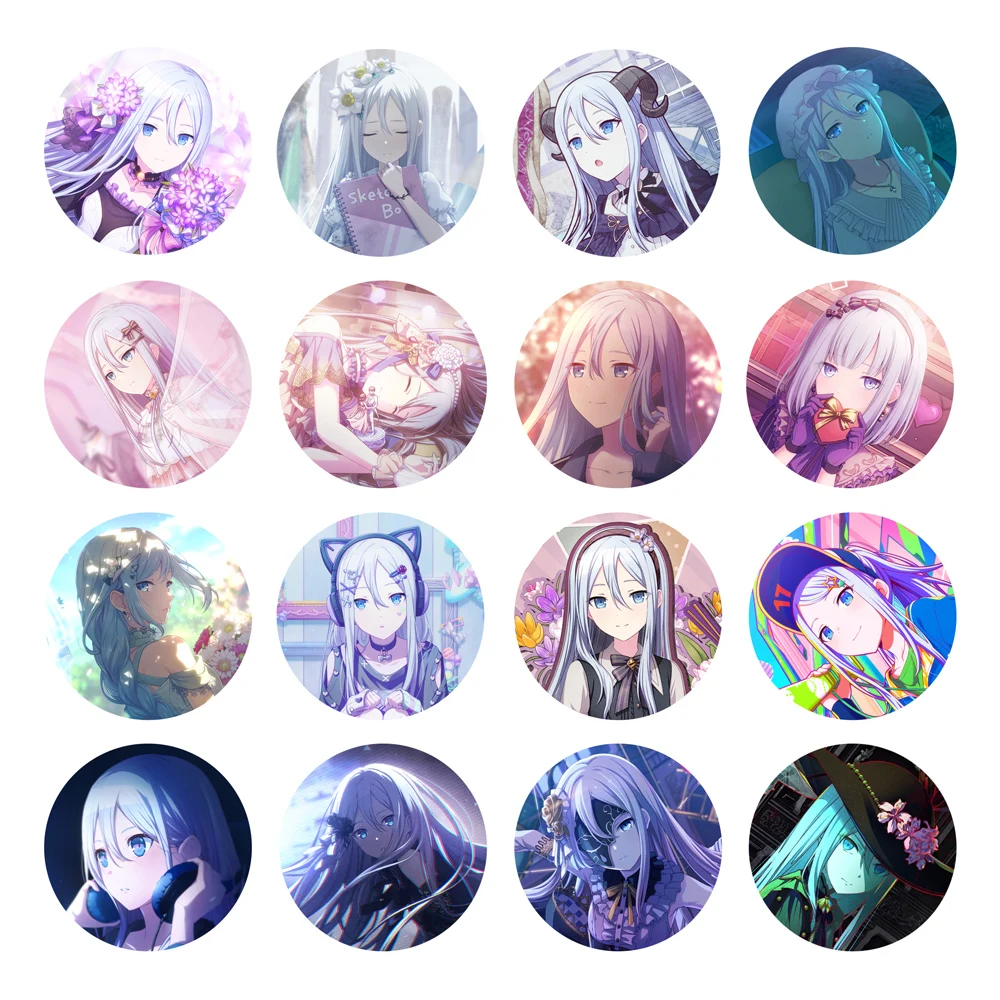 Project SEKAI аниме Yoisaki Kanade 25 ночной шнур 50 мм металлический значок брошь булавки (art.: 3920bfb0b5abb) - 3920bfb0b5abb
