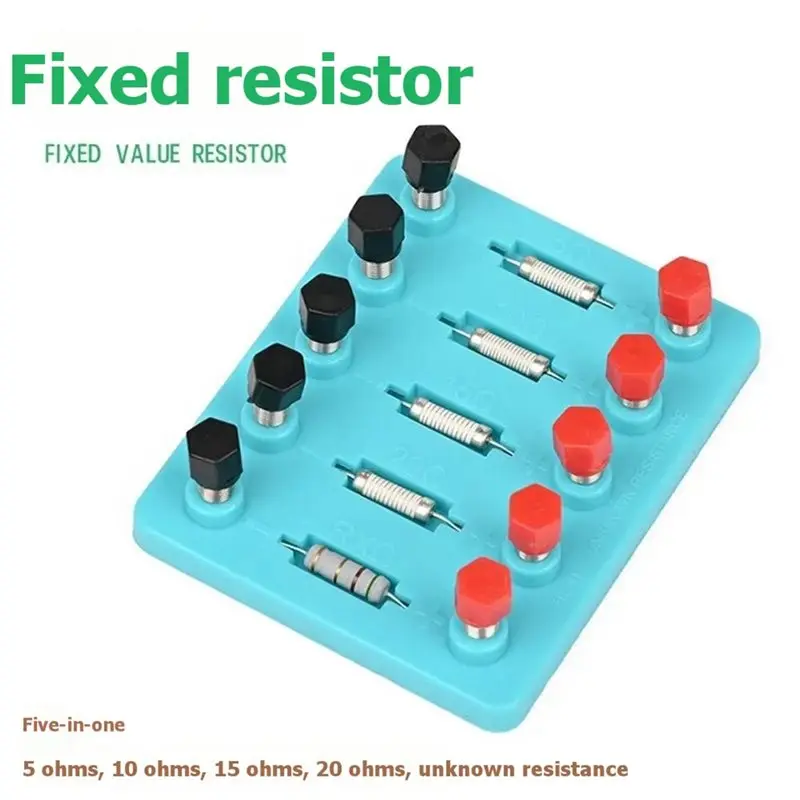 물리 실험 장비 STEM 5Ω 10Ω 15Ω 20Ω 프로젝트 옴의 법칙 실험 장치 감각 실험 장치