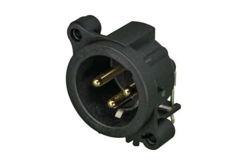 NC3MAAH-0 NEUTRIK 3극 XLR 수형 리셉터클 접지구(전면 패널과 Pin1이 아닌 쉘 접지에 연결됨)