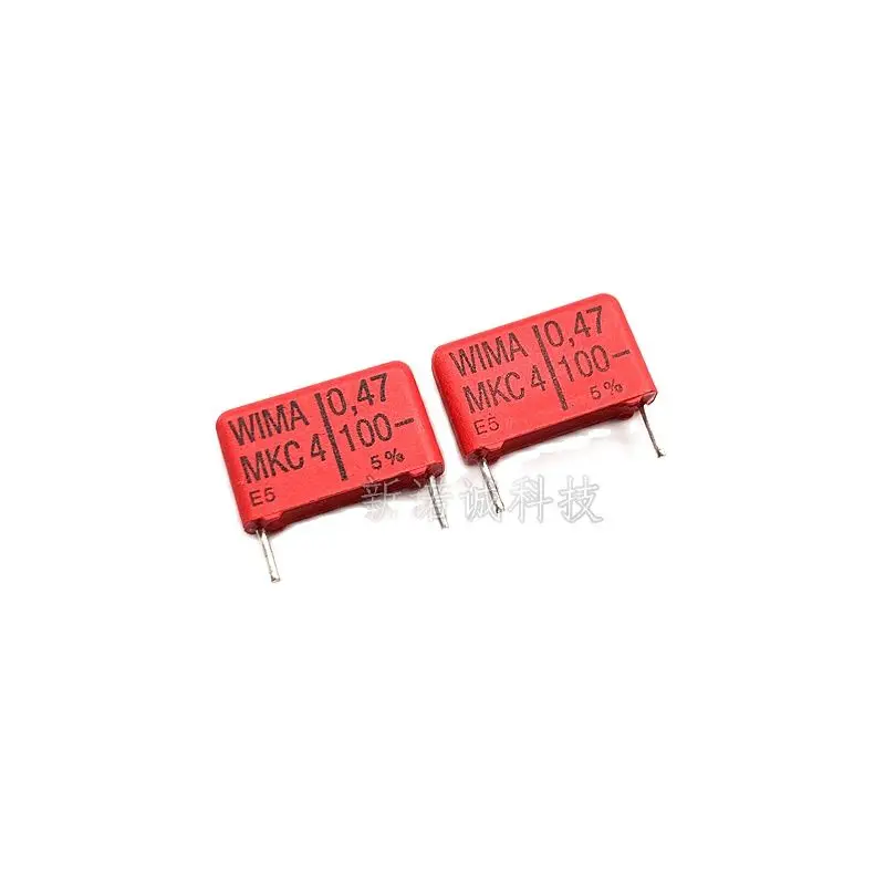 

10PCS/WIMA 100V 474 0.47UF 100V 470nF MKC4 Pitch 15 Audio Capacitor