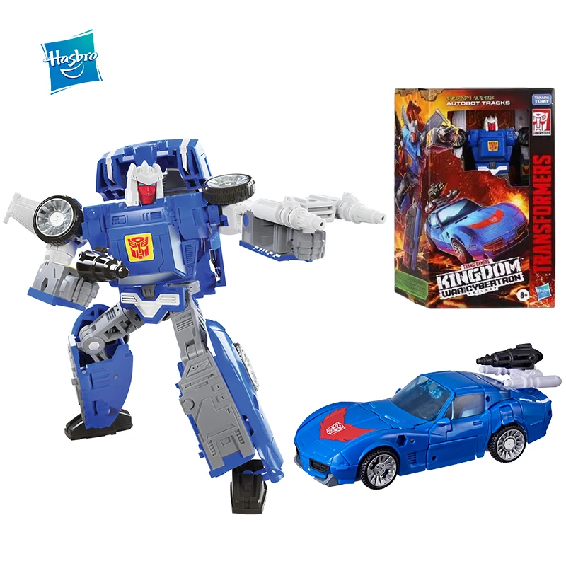 

Оригинальная аниме-фигурка в наличии, 12 см, фигурка Hasbro, Трансформеры, война для Cybertron Deluxe, треки, аниме-фигурка, Игрушечная модель, подарки