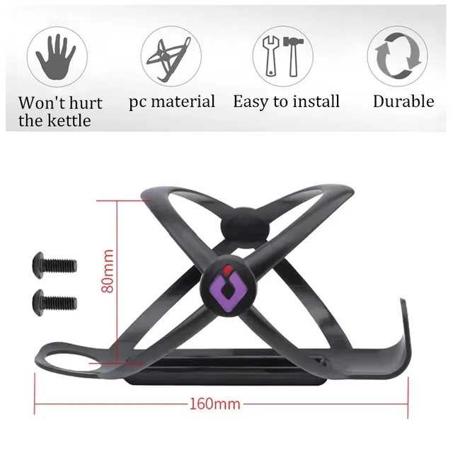 ODI Bicycle Bottle Holder Ultralight Bike Bottle Cage Durable Cycling Bottle Mount Road Mountain Bike Cup Racket 3