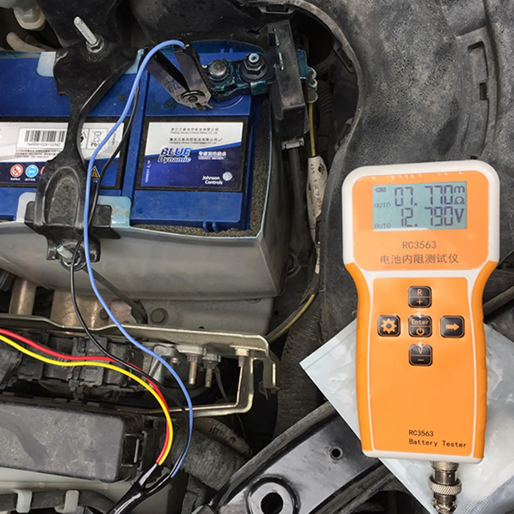 Battery Tester RC3563 18650 High-precision Voltage Internal Resistance True 4Wire Tritium Lithium Iron Phosphate