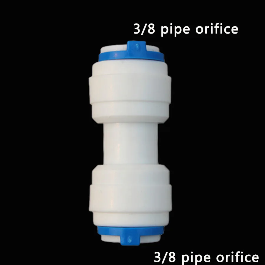 1/4" 3/8" OD Hose Tube 1/8" 1/4" 1/2" 3/4" Plastic Pipe Quick Connectors RO Water Connector Fittings Reverse Osmosis System pipe fitting,tee adapter