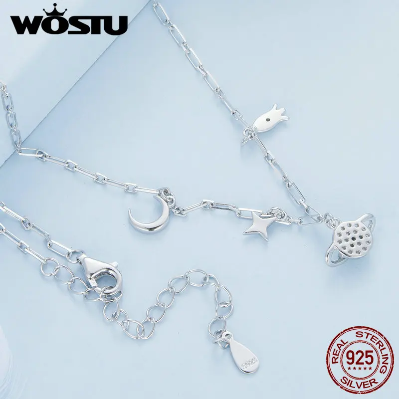 Collana Elefante In Argento 925 Con Ciondolo Cuore E Pietra Di Luna | Regalo Donna