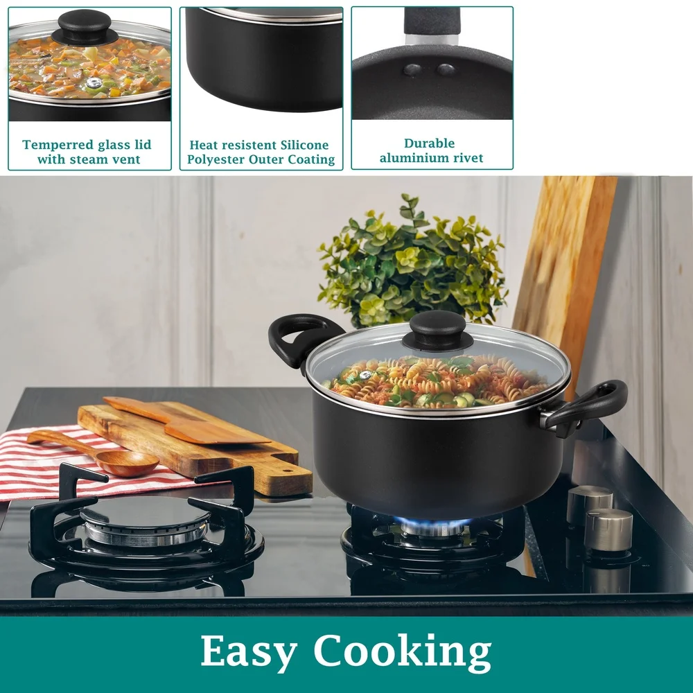 7 Piece Non Stick Cookware Set 5