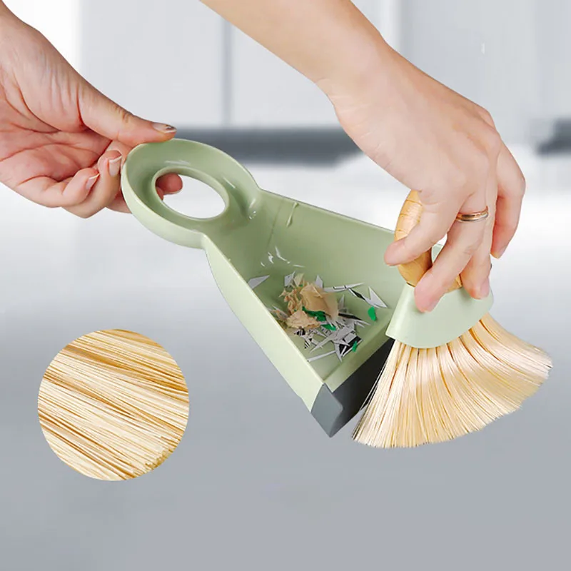 Mini Dustpan And Brush Set, 3 Sets Small Broom And Dustpan