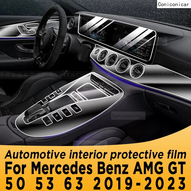 Für Mercedes Benz AMG GT 50 53 63 2019-2023 Getriebe Panel Navigation  Automotive Innen Display