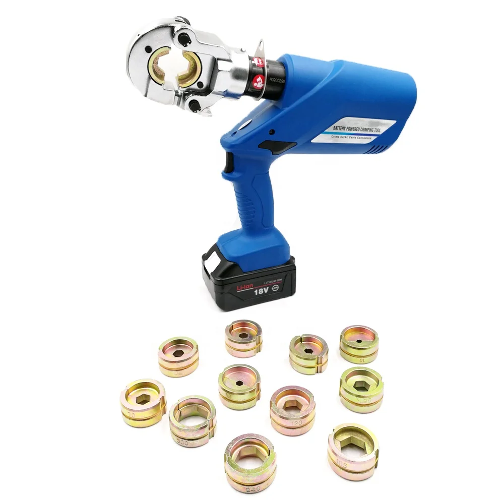 

Adjustable Cable Lug Integral Hydraulic Crimping HL-300 Battery Powered Hand Compression Tools