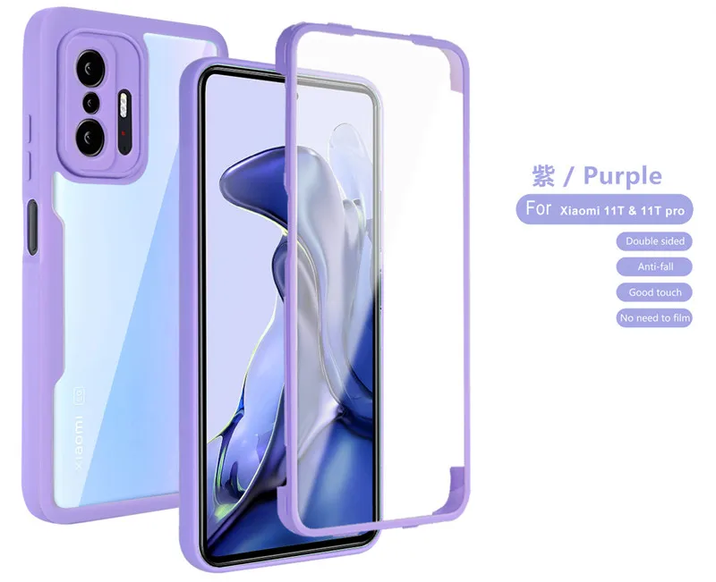 Xiaomi Mi 11T Pro Case 360 Degree Full Protection Cover for Xiaomi