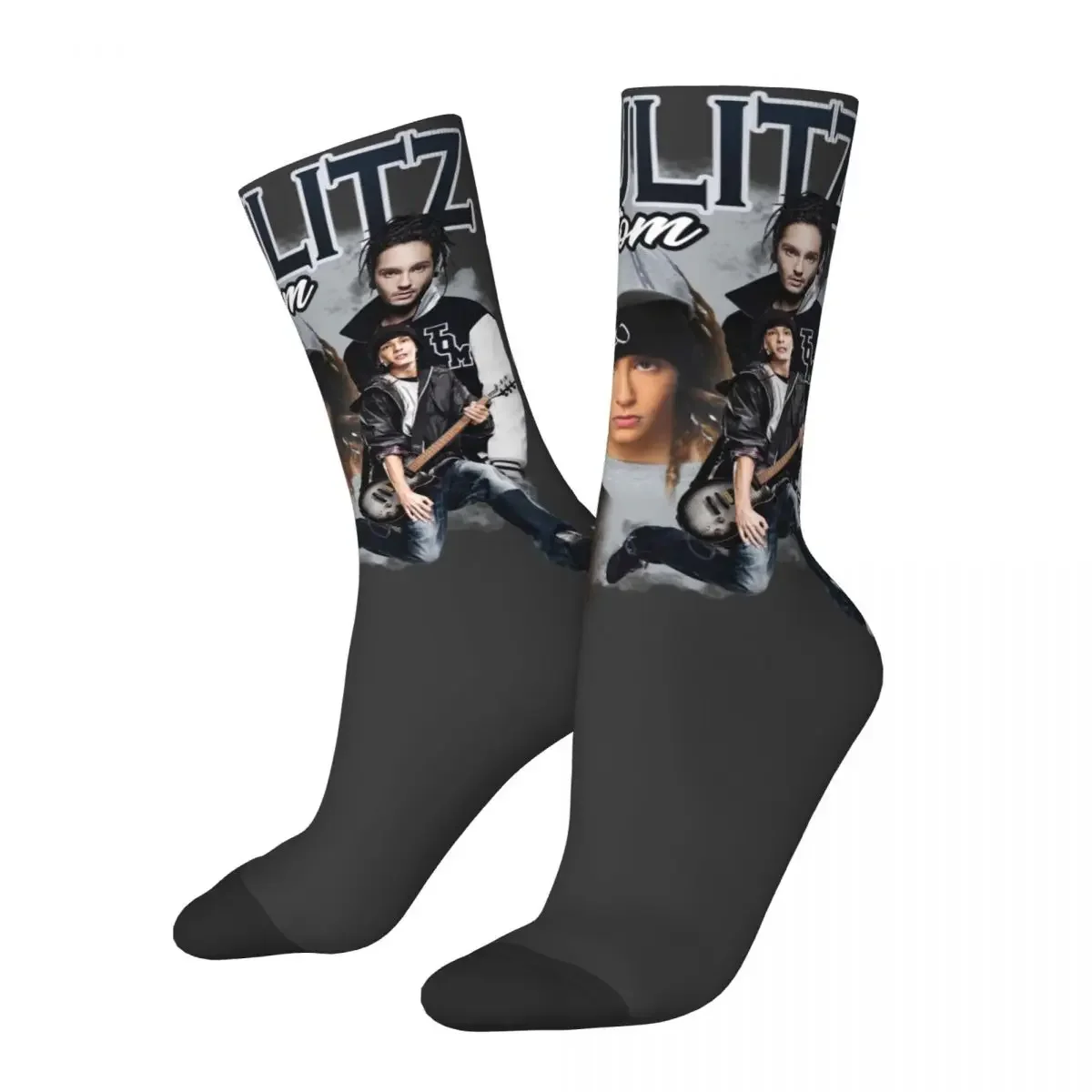 

Tokio Hotel Tom Kaulitz Socks Men's Women's Casual Socks Novelty Spring Summer Autumn Winter Socks Gifts