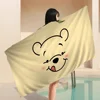 Winnie The Pooh Microfiber Printed Beach Towel Mountain Climbing Yoga Beach Swimming Running Absorbent Soft Towel 1