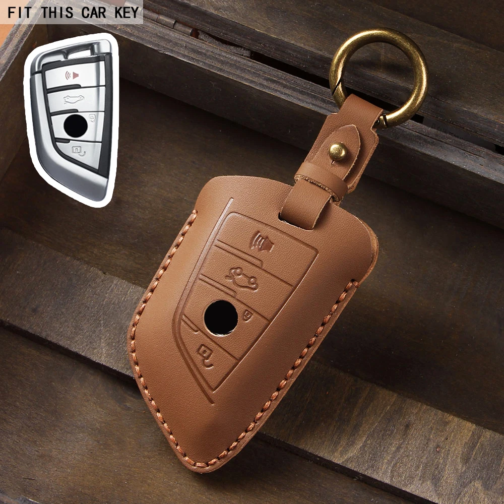 Auto Schlüssel Fall Zubehör Halter Abdeckung Tasche Schlüsselbund Für Bmw F20 G20 G30 X1 X3 X4 X5 G05 X6 X7 G11 F15 F16 G01 G02 F48 – Detail 7
