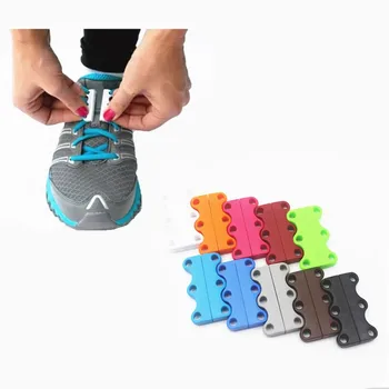 1 paio 6 colori lacci delle scarpe lacci magnetici fibbia chiusure pigre lacci Chaussure lacci delle scarpe non per legare lacci delle scarpe pigre casual