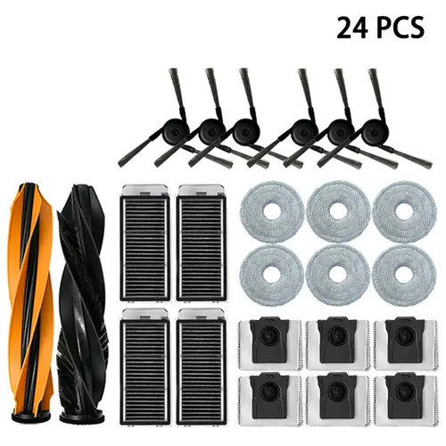 For Dreame L40s Ultra / L40s Pro Ultra Vacuum Cleaner Replacement Accessories Main Side Brush HEPA Filter Mop Cloths Dust Bag - Image 19