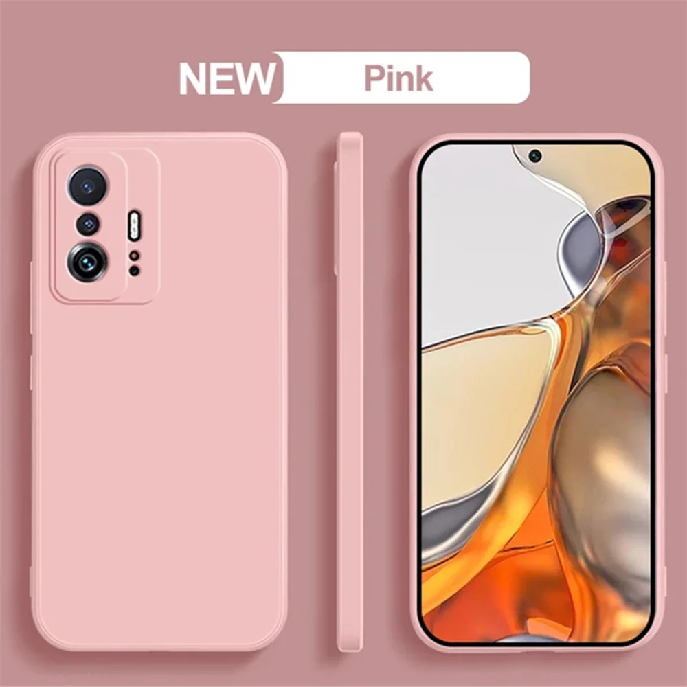 Für Xiaomi 11T 11T Pro Lite Ultra Stoßfest Fall Für Xiaomi Mi 11T 11T Pro Ultra Lite 5G Mi 11T Pro Flüssigkeit Silikon Soft cover – Detail 13