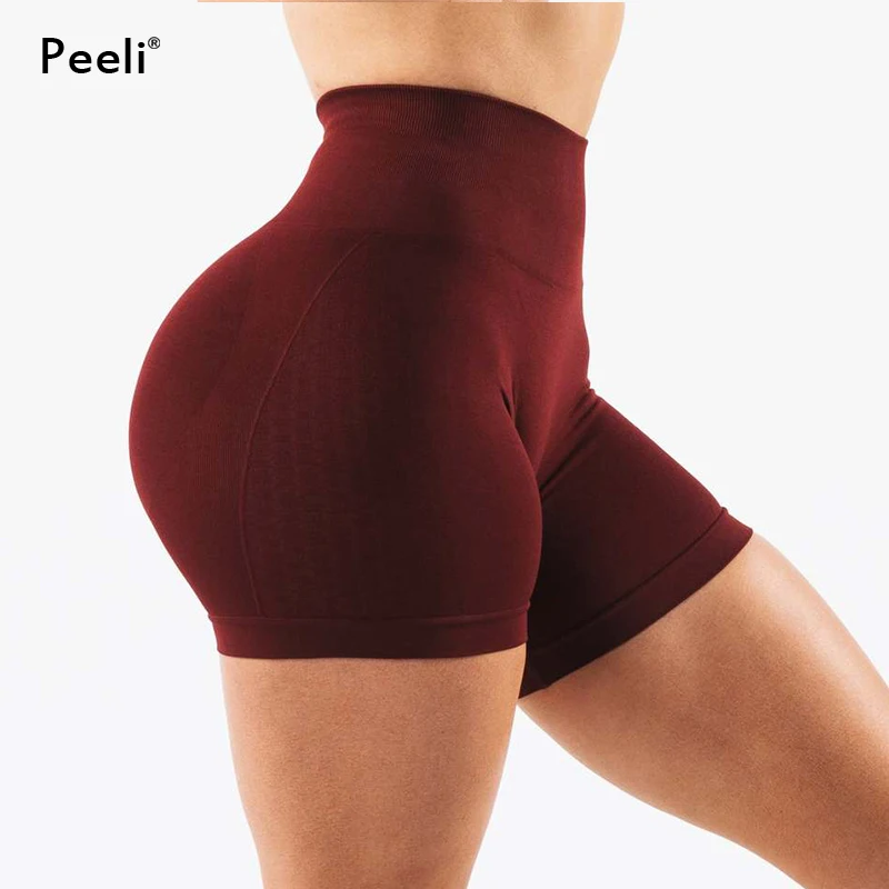 Amplify Contour Gym Shorts Women Seamless Workout Shorts