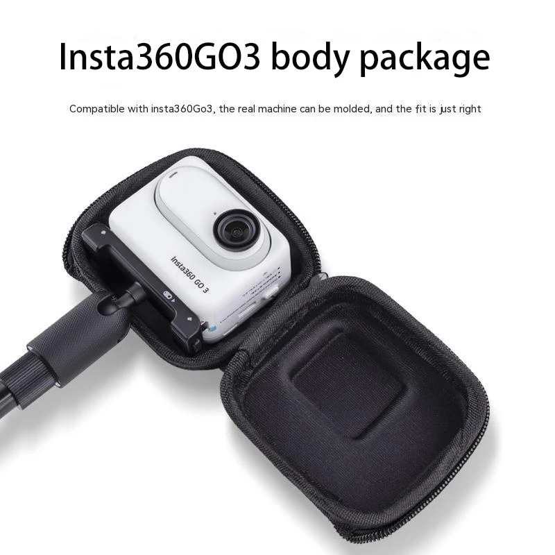 

For Insta360GO3 body bag shadow stone thumb camera mini storage 360go3 waterproof and anti-fouling storage bag accessories