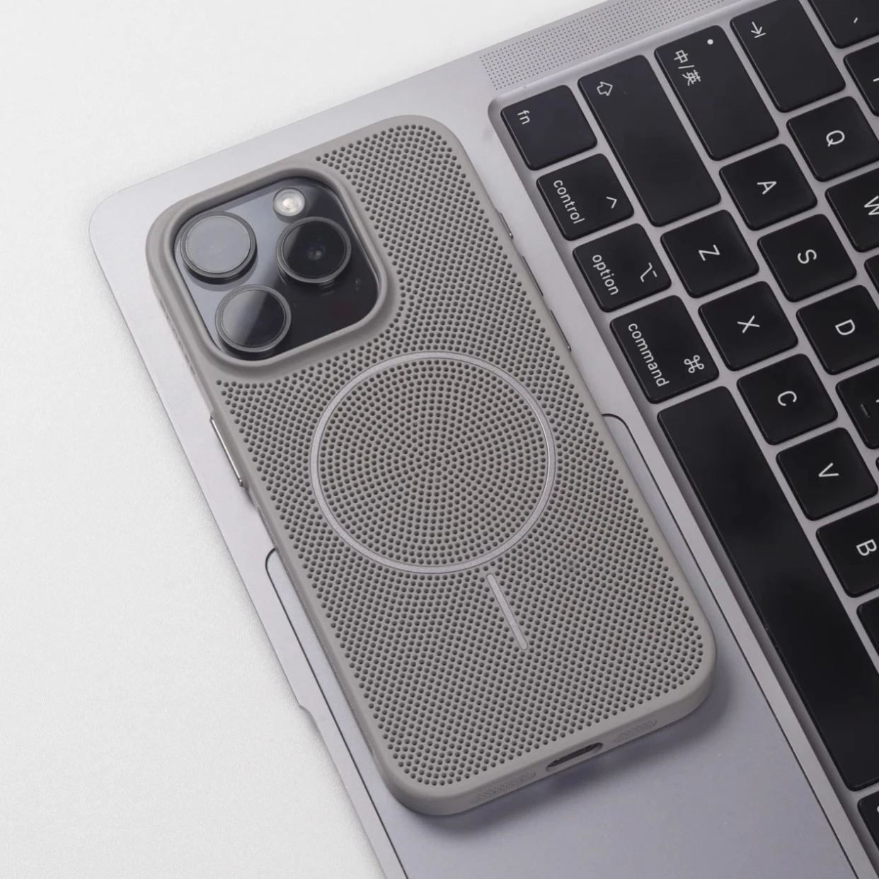 Ultra Thin Breathable Cooling Hard Case with MagSafe Wireless Charging Compatibility