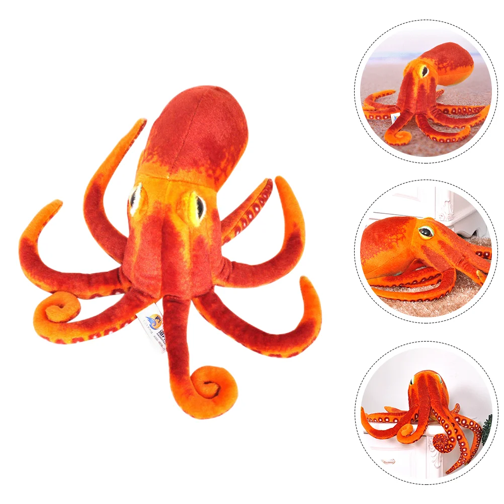 Sofa Ornament Octopus Ocean Decorative Plush for Home Stuffed Toy Pp Cotton Child Children’s Toys