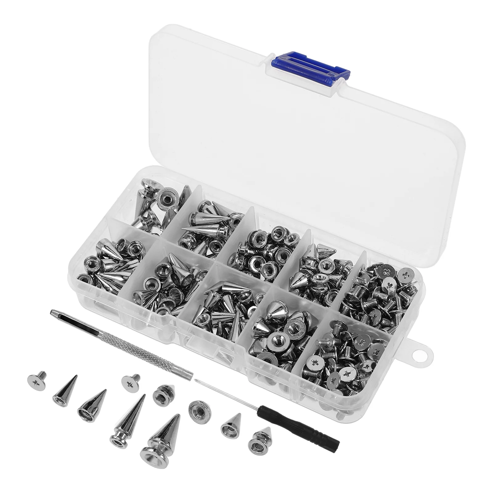 

Metal Tree Nail Decoration Clothing Stud Spike Punk Craft Studs for Cone Decors Nails Kit Accessories