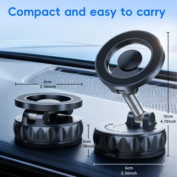 Magnetic Car Phone Holder 2