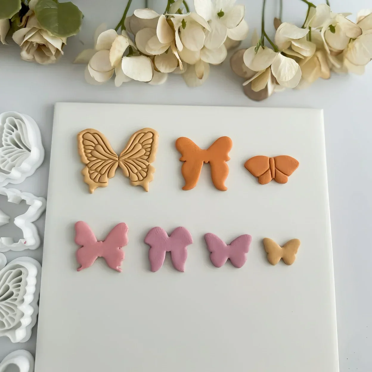 Butterfly Polymer Clay Cutter Clay Tool Diy Earring Pendant Jewelry Molding Cutting Mold Ceramic Tool
