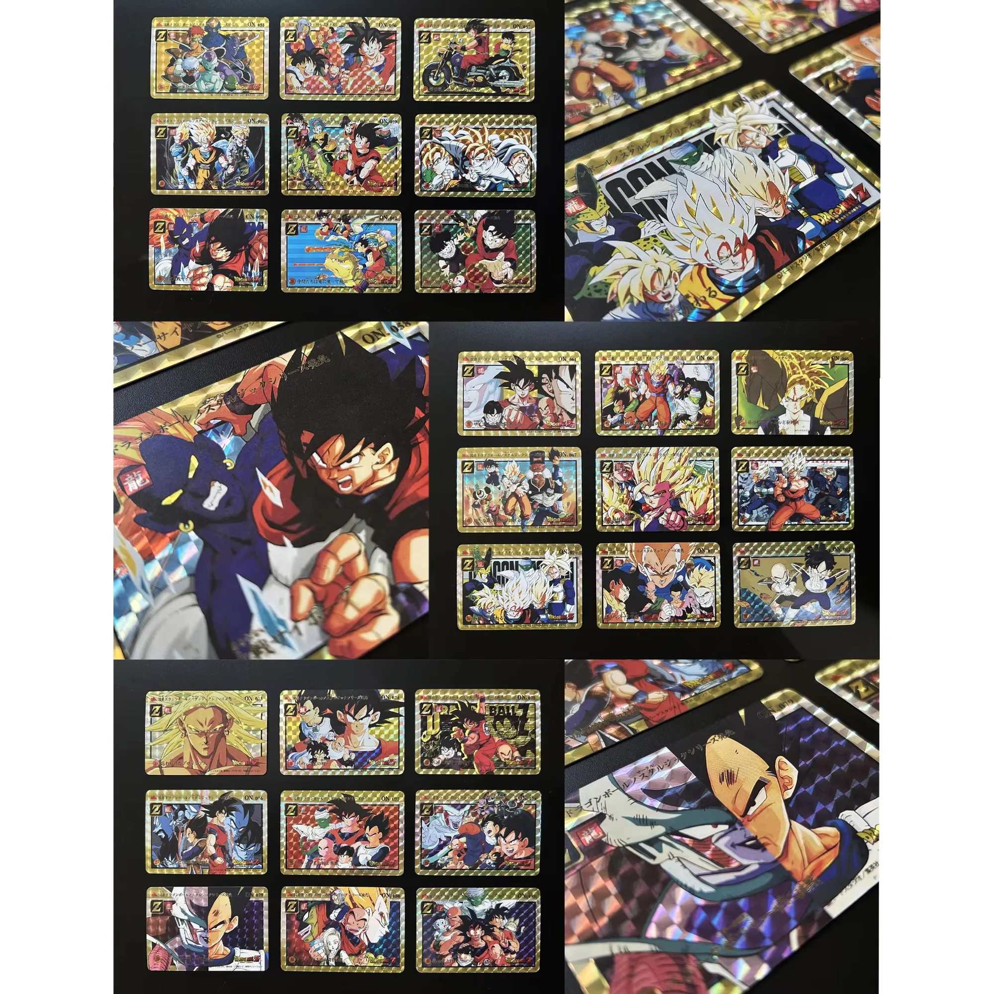 27Pcs/set Diy Dragon Ball Super Saiyan Goku Gohan Vegeta Trunks Frieza Flash Card Classic Game Anime Collection Cards Gift Toy