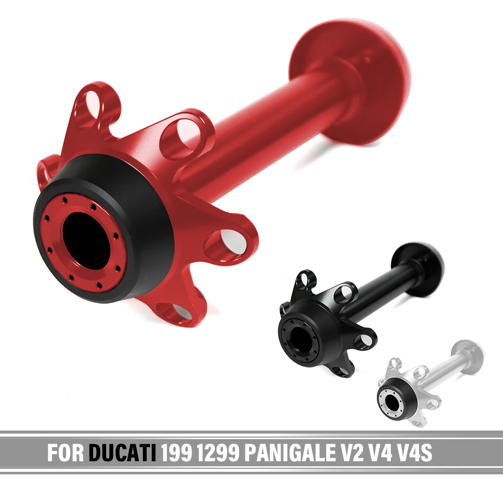 

For Ducati X Diavel/S 1200 2015-2018 1199 1299 Panigale V2 V4 V4S Motorcycle Rear Axle Fork Crash Frame Sliders Wheel Protector