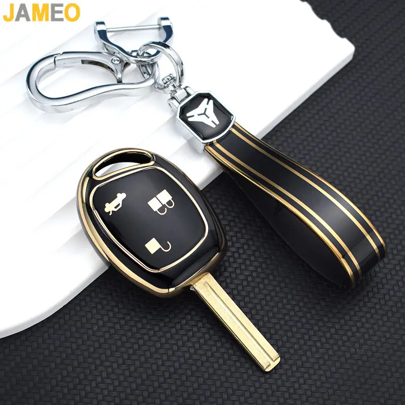 Tpu Car Remote Key Fob Shell Cover Case Per Ford Focus Ka Galaxy Fiesta C-Max S-Max Eco Sport Transit Connect Portachiavi